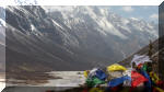 Langtang - Sommeralmen - Gebetsfahnen