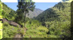 Landschaft entlang des Ghusan Khola