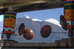 Prayer weels in Langtang