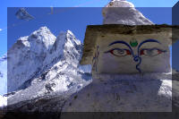 Chorten, Khumbu, Nepal